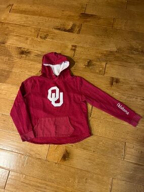University of Oklahoma Crimson OU Hooded Sweatshirt women’s large